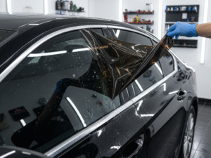 ازالة التظليل عن زجاج السيارة